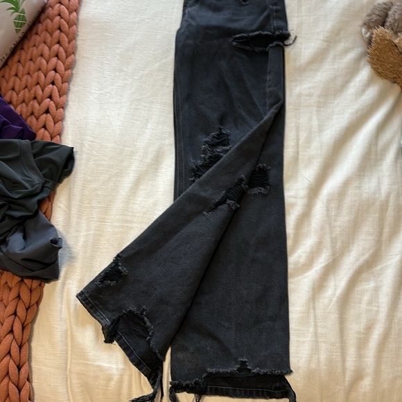 Black signatures distressed jeans - Picture 4 of 4